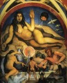la terre libérée avec les puissances de la nature contrôlées par l’homme 1927 Diego Rivera